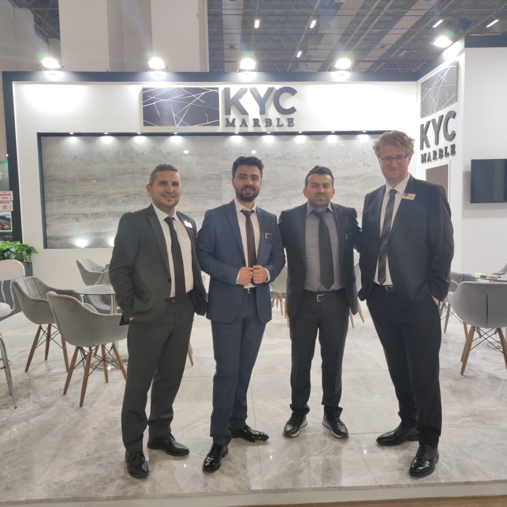 We're at the İzmir Fair with KYC Marble - Koyuncu Salt