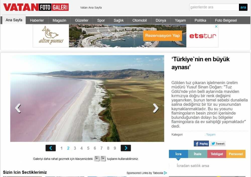 La producción de sal de Koyuncu está siendo notada por la prensa nacional - Koyuncu Sal
