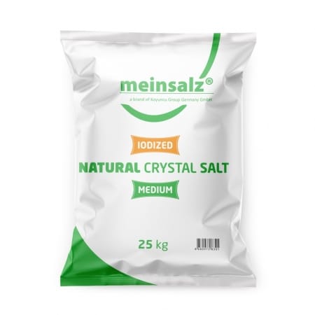 Natural Crystal Salt (Medium-Iodized) - -  Koyuncu Salt